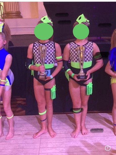 Freestyle dance outfit costume - dance,