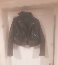 Primark Black Leather Woman's