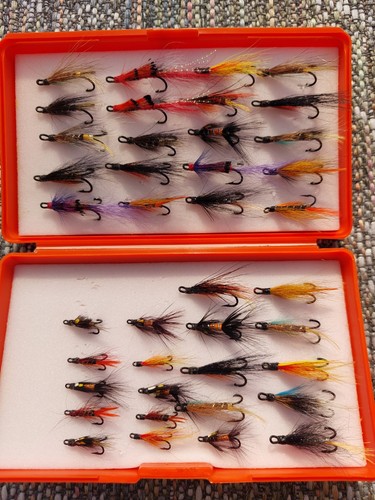 New double hook - hook, salmon
