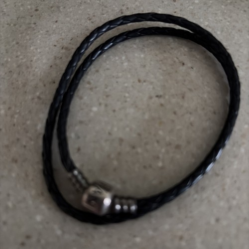 Pandora double wrap black - double,