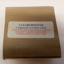 CLEARGROOVER V-Groove  Pull Style Handheld Mat / Mount Cutter Framing Bevel Tool