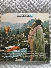 Woodstock (stereo 3 record set) - on 2663 001 from 1970. V VG+, SVG.