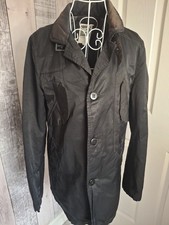 G-Star RAW Men’s Coat – Size M (Black)Stylish longline G-Star RAW coat in...