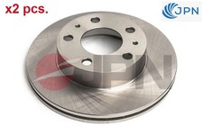X2 PCS FRONT BRAKE DISC SET