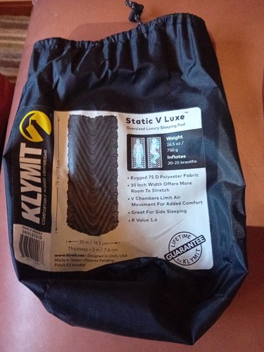 Klymit static luxe sleeping - klymit,