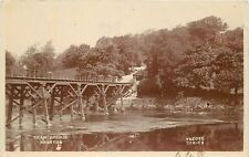 Postcard RPPC Photo UK Preston 1905 Tram Bridge 22-14080