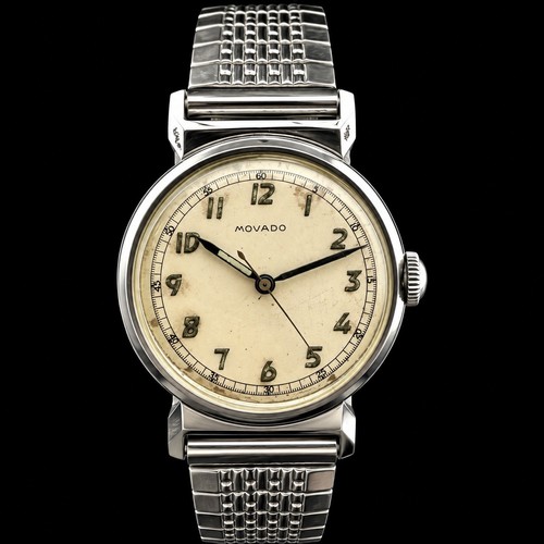 Movado vintage 30mm stainless - vintage,
