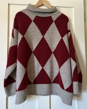 New TU Cosy Dark Red Mix Wool