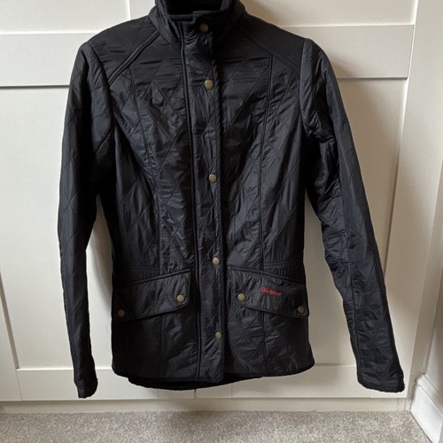 Barbour navy quilted jacket - barbour,