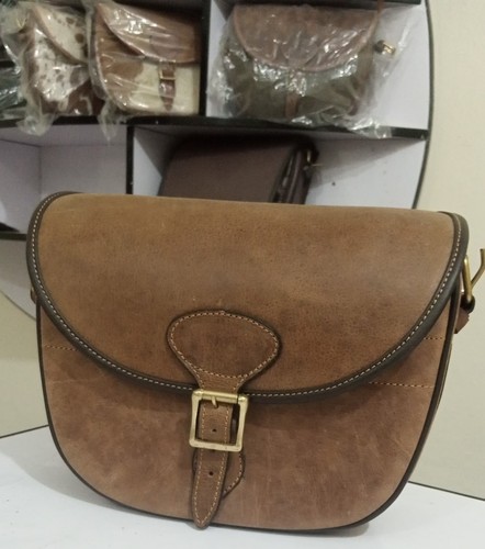 Vintage leather cartridge bag - vintage,