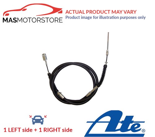 Handbrake cable pair rear - handbrake,