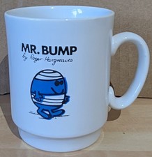 Rare Vintage Mr Men Mr Bump Mug