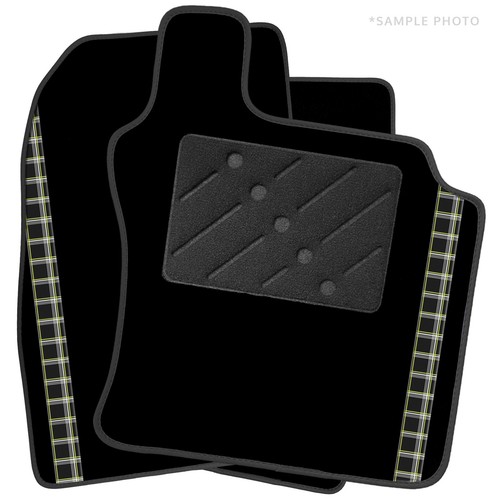 Fit tartan golf car mats - tartan, vw