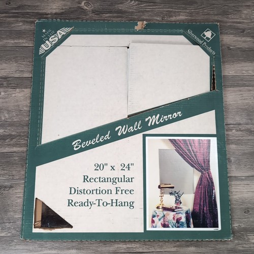 Vintage rectangular beveled - rectangular,