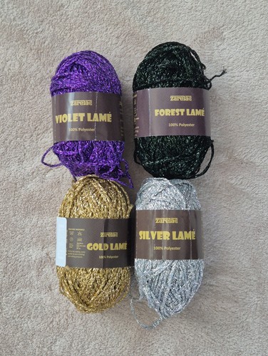 Balls zarela lame yarns - 4,