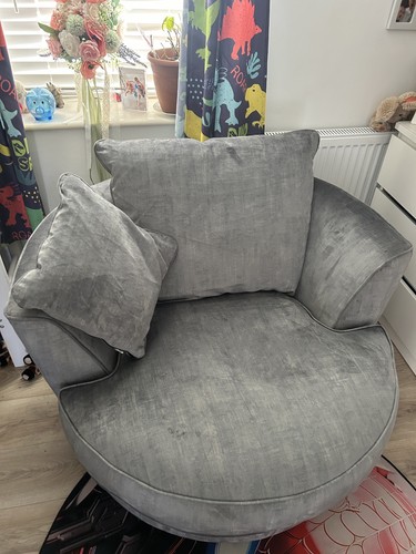 Grey swivel cuddle - grey,