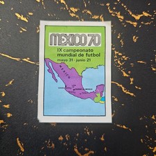 Panini World Cup Mexico 70 -