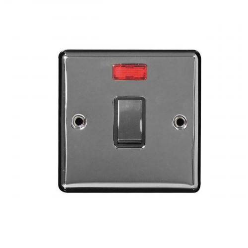 Black nickel double pole - black,