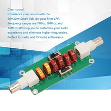 Low Pass Filter 20m 30m 40m CW