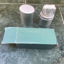 Avon Manicure Set in Smart Metal Tube -  NEW Still Sealed BUT Pls Read Listing