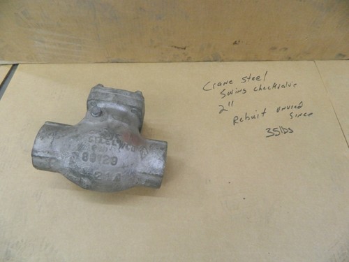 Crane steel swing check valve - steel,