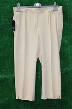 Cream JRB Golf Crop Trousers /