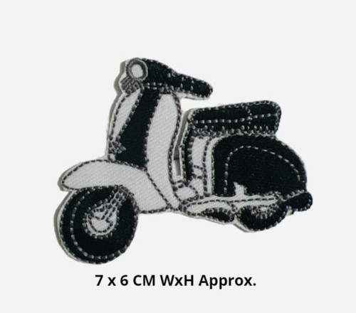 Lambretta scooter black - black, &