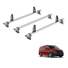Mercedes Vito Roof Rack for 2014+ x3 Roof Bars Van Guard UltiBar+