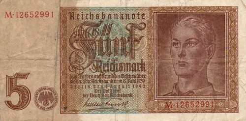 Genuine german reichsmark - german,