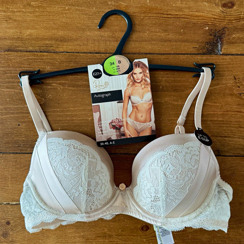 Bra 34b silk lace - bra,
