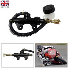 Motorcycle ATV Rear Foot Hydraulic Clutch Master Cylinder Brake Pump Universal