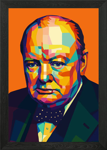 Winston churchill wpap pop - wpap, art