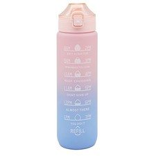 Water Bottle Pink 1L Hydration