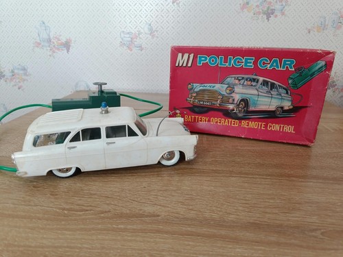 Police car battery operated - police,