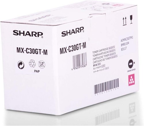 Genuine sharp c30gt - mx-c30gt-m, toner