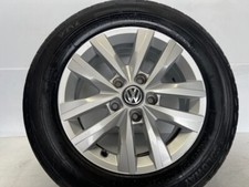 2016 VOLKSWAGEN TRANSPORTER GENUINE 16" ALLOY WHEEL & TYRE  7E0 601 025 N