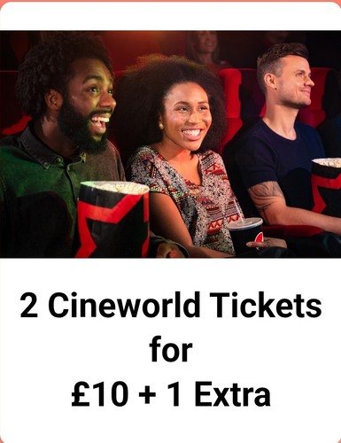 Cineworld for 10 ticket - cineworld,
