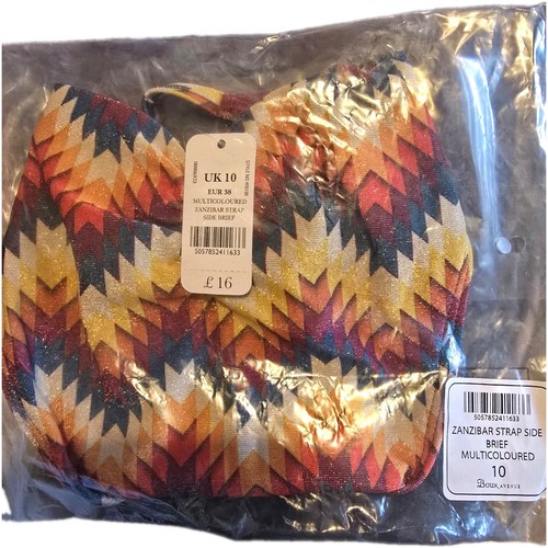 Multicoloured zanzibar strap - ,