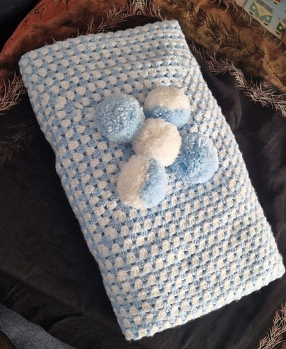 Hand made crochet - made, blanket