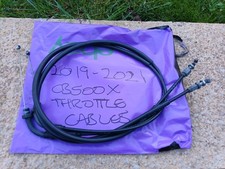 Honda CB500X throttle cables 2019 - 2021
