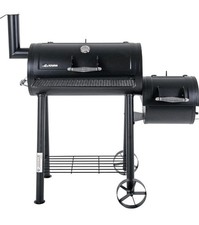 BBQ, Barrel Charcoal Barbecue Grill Smoker - Black (XS6603)