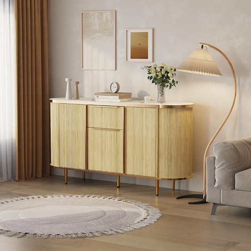 Modern sideboard with marble - modern,