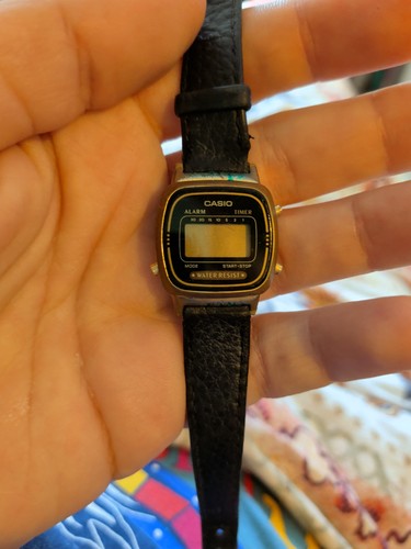 Casio small gold womens - casio, watch