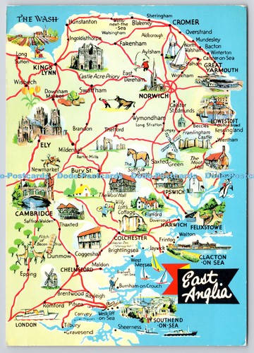 L366026 east anglia - map, e