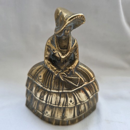 Brass bell southern belle - bell, lady