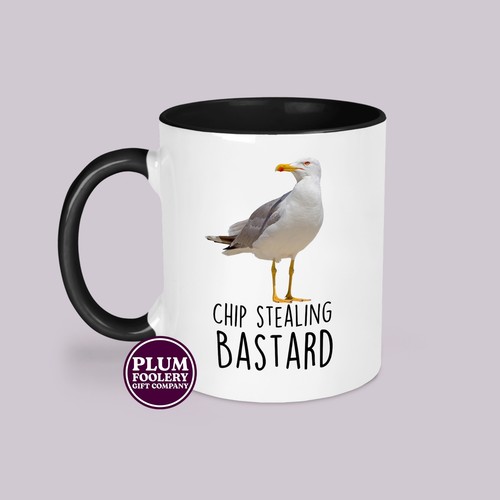 Chip stealing bastard mug - chip, &
