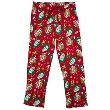 Elf XL Pajama Pants Mens Red