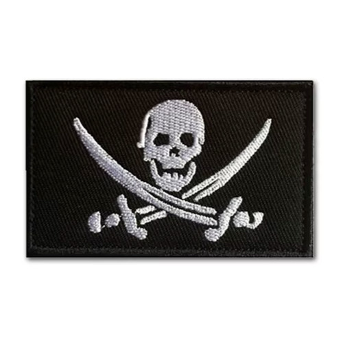 Pirate official velcro patch - pirate, velcro®