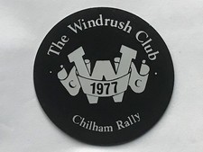 caravan plastic plaque - the