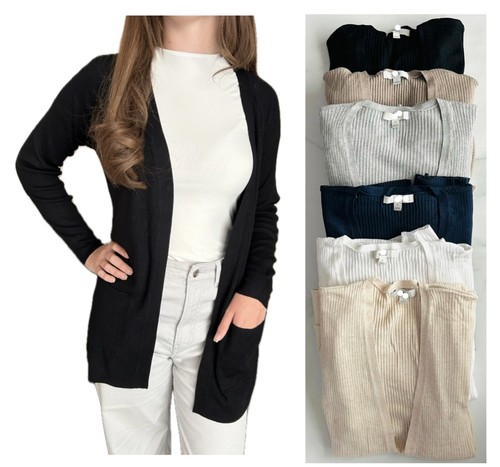 Ladies marks longline - longline, ribbed